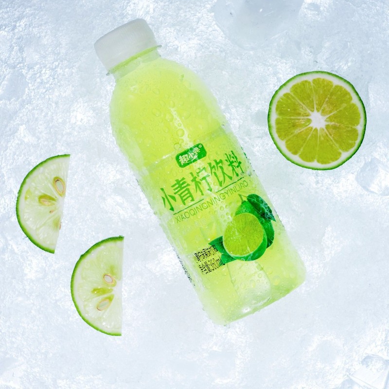 趣小谗小青柠果汁飲料360ml/ボトル入りライム風味飲料、箱売り卸売、一件代発、レモン|undefined