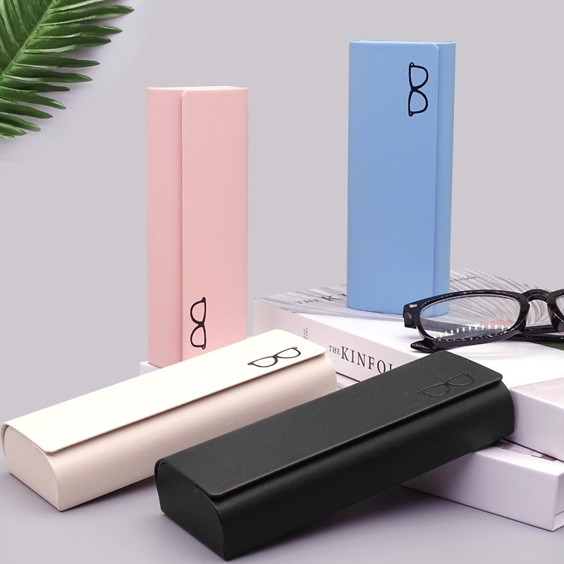 New Handmade Glasses Box Simple Atmospheric Student Myopia Glasses Box Compression and Pressure-proof Fashion Glasses Box Printable Logo New Handmade Glasses Box Simple Atmospheric Student Myopia Glasses Box Compression and Pressure-proof Fashion Glasses Box Printable Logo
