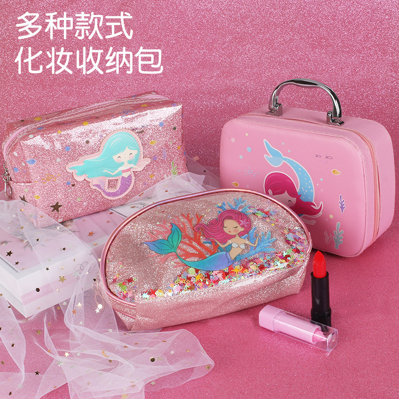 Cosméticos para niños transfronterizos, juegos de juguetes, simulación de niñas, juegos de casas, juguetes de maquillaje, bolsos, juguetes