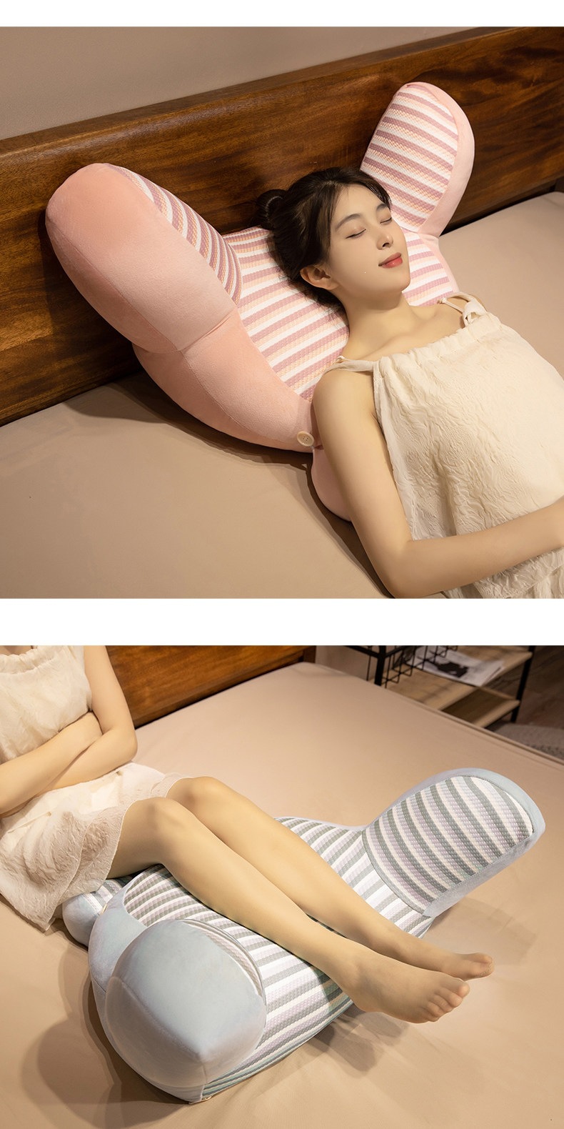 Suitable for headboard cushions, large backrests, waist and neck support, elderly bed backrest cushions, soft cushions, sofa lumbar support