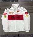 New White Ferrari (Embroidered Padded Style)