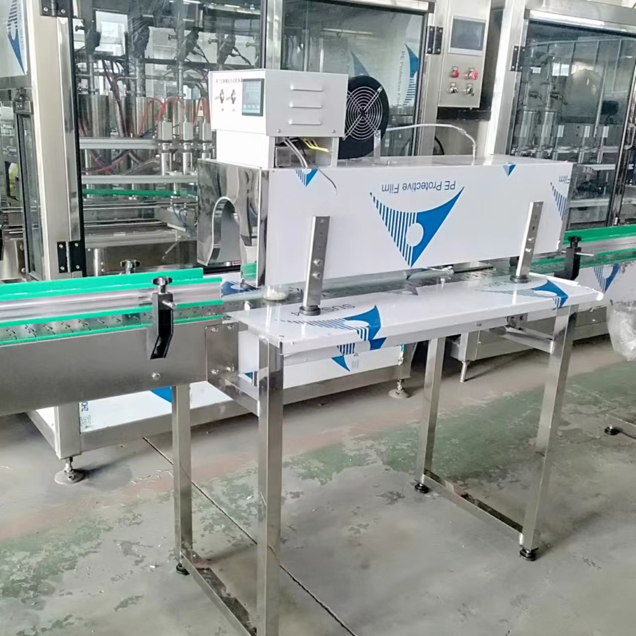 通道式瓶口胶帽热缩机 食用油胶帽热缩机 塑料胶帽热缩机 PVC胶帽