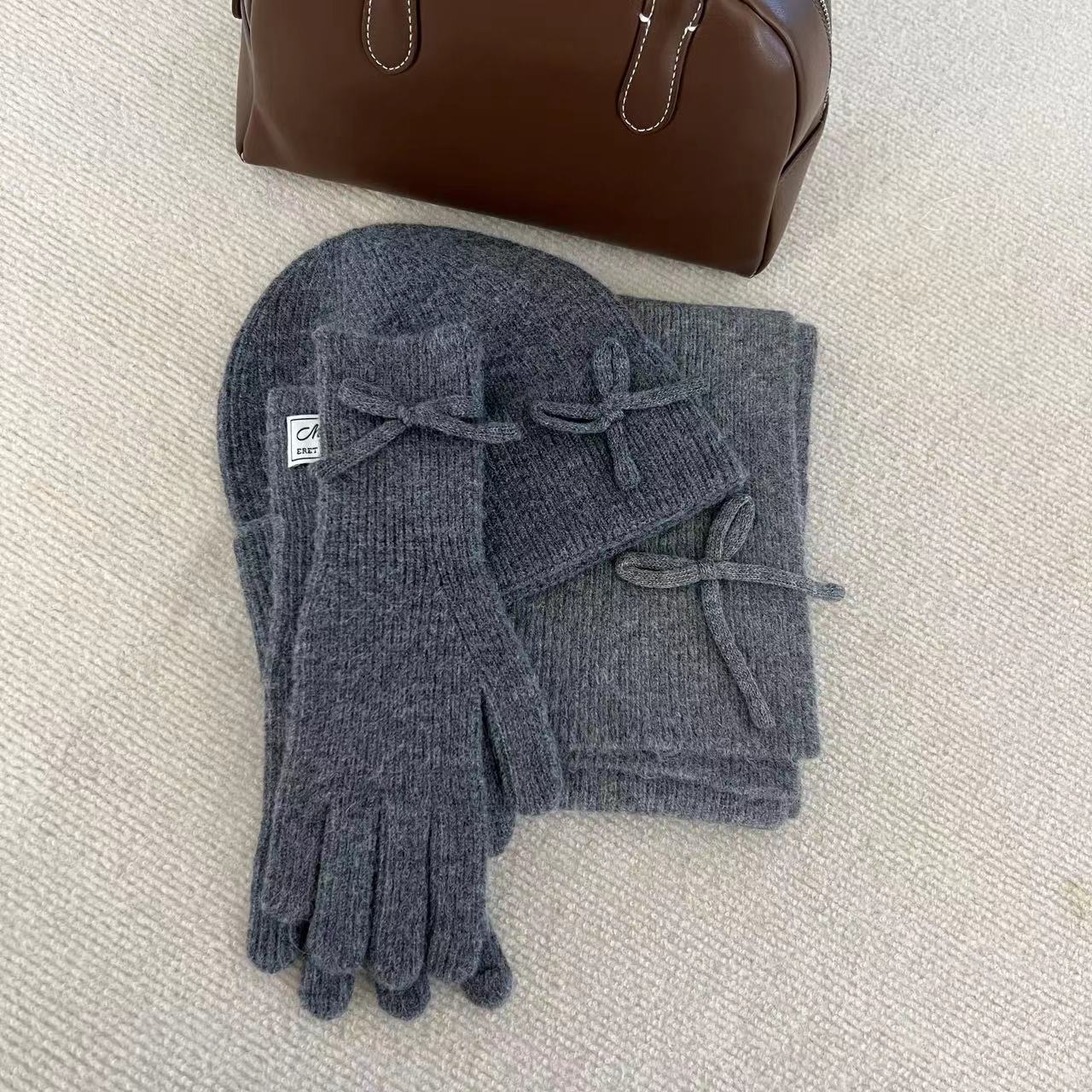 나비넥타이 3종세트-그레이