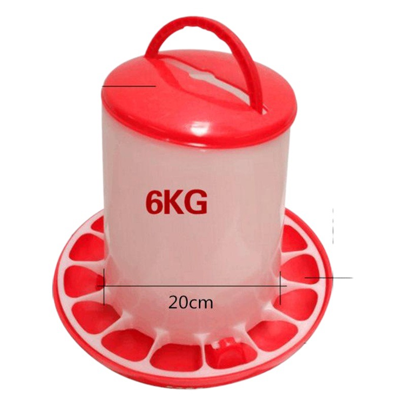 Alimentador de aves de corral, cubo, alimentador de pollo, pollo, pato, ganso, alimentador automático de aves de corral, barril de pollo, barril de pollo