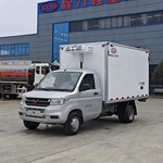 冷藏车3.2米后双轮微型冷冻车 厢式冷藏货车冷链车