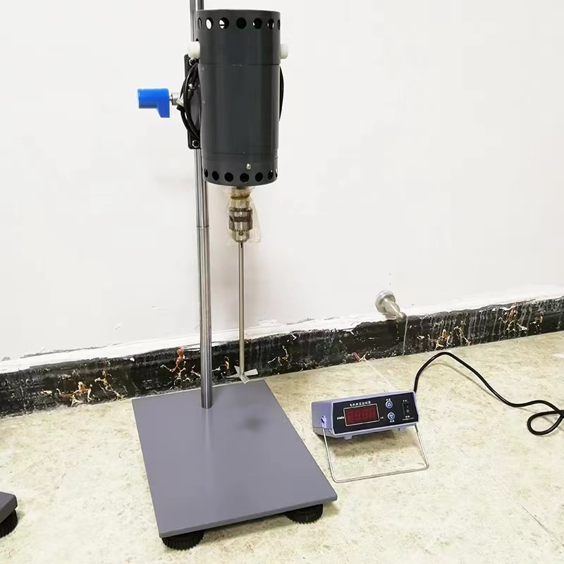 齐威JB60D数显恒速电动搅拌机60W乳液油漆搅拌化妆品固定式