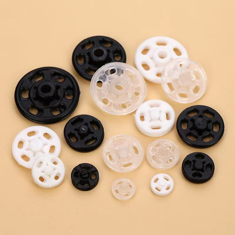 Hidden Buttons, Transparent Anti-Exposure Buttons, Invisible Mother-In-Law Buttons, Small Shirts, Clothes Plastic Snap Buttons, Push Buttons, Baby Buttons