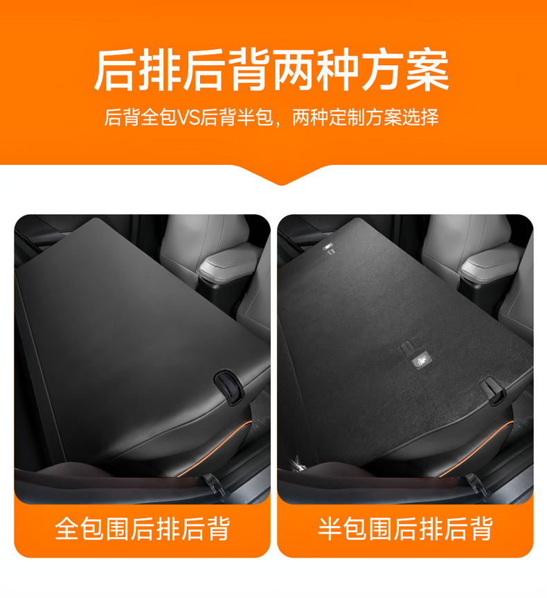 BYD E2 stylish simple wear-resistant dirt-resistant feel comfortable special perforated leather cartoon version 5 color seat cover