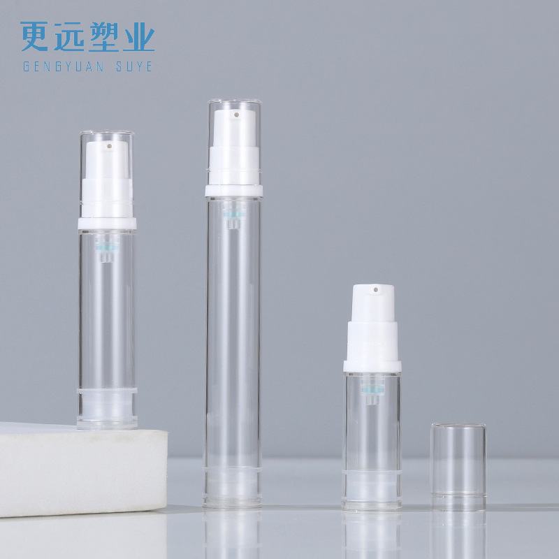 5ml/10ml/15ml多规格AS真空瓶旅行试用装瓶精华乳液分装真空瓶