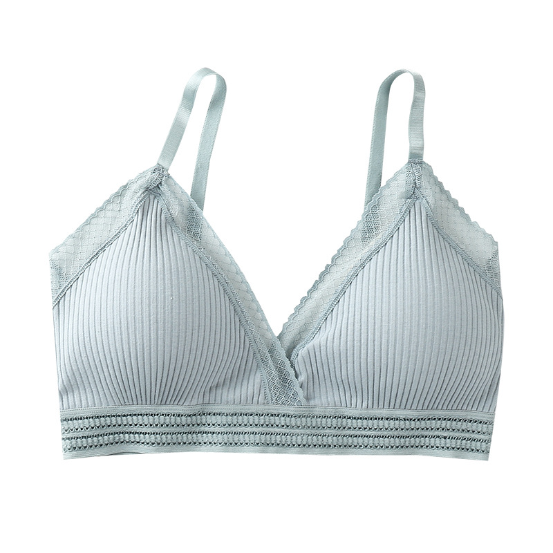 Correa inalámbrica de espalda que forma la ropa interior envuelta en el pecho de alta correa de hombro ajustable elástico cómodo transpirable suave sujetador 3D image 6