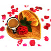 Wholesale Simple Creative Wooden Pastry Fruits Practical Practical Panpad Couple Candid Candid Candid Dinner Heart Food Date