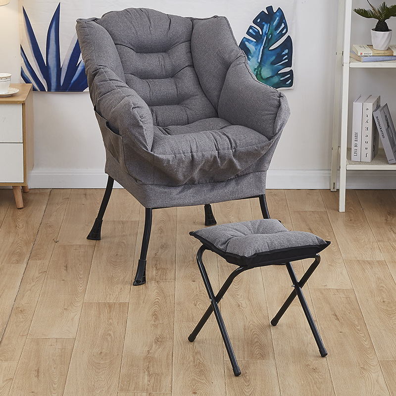 Sofá perezoso silla perezoso sofá silla de la computadora balcón dormitorio ocio silla trasera hogar perezoso silla