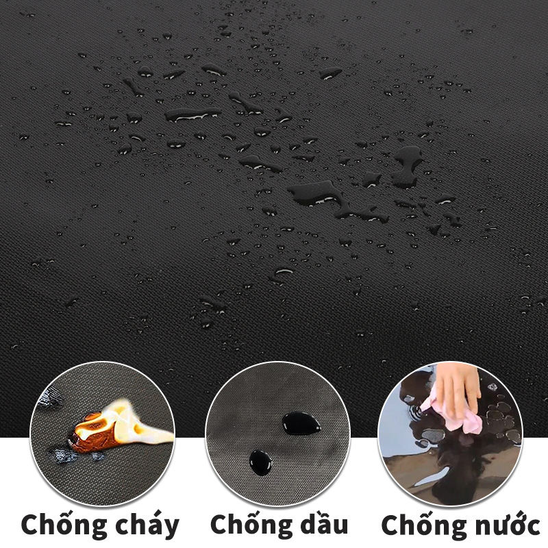 Alfombrilla redonda ignífuga para barbacoa, fogatas de camping, parrilla de fibra de vidrio y silicona, alfombrilla ignífuga para patio exterior, alfombrilla ignífuga.
