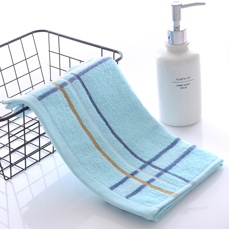 Toalhas de rosto de algodão absorvente macias para casal_voghion.com