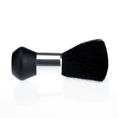 Hair sweeping brush, soft bristle brush, hair brush, fiber black bristle soft bristle broken hair brush, hair cutting and styling hairdressing tool