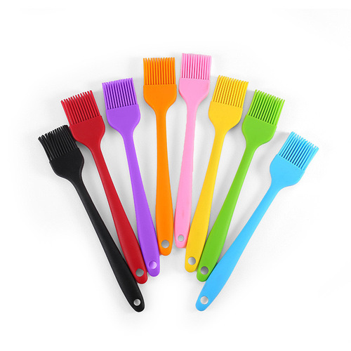 Factory integrated silicone size brush baking brush barbecue brush cleaning brush seasoning brush barbecue oil brush