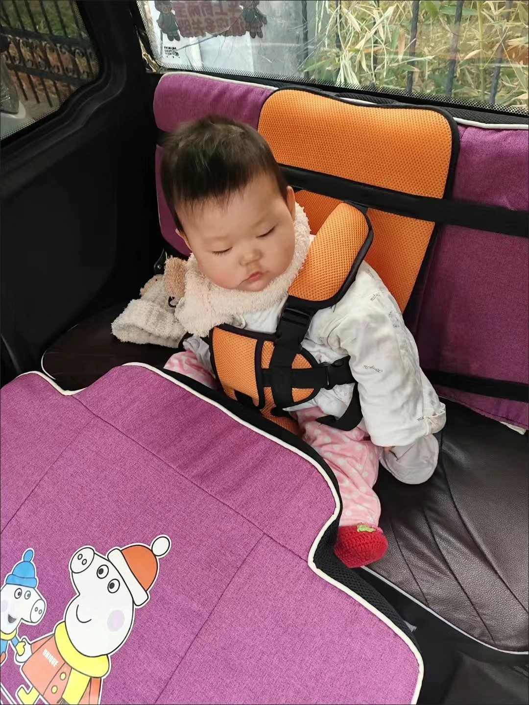 Dining Chair Non-Computer Electric Tricycle Seat Cushion Stroller Stroller Dining Chair Seat Cushion Thickeneded Cotton Cushion