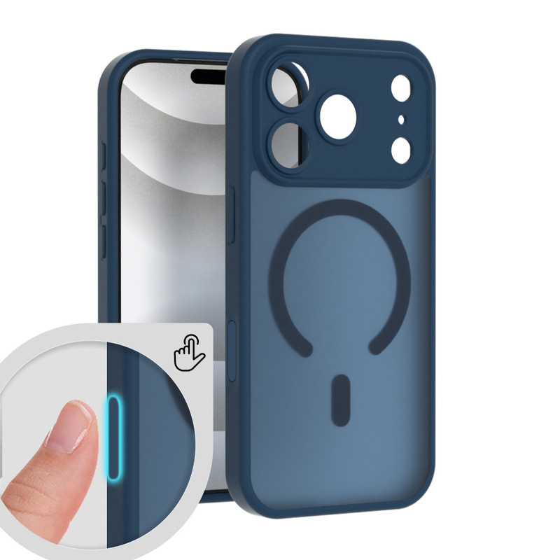 ai拍照按键适用苹果17promax肤感磁吸壳精孔2.0iphone16手机套|undefined