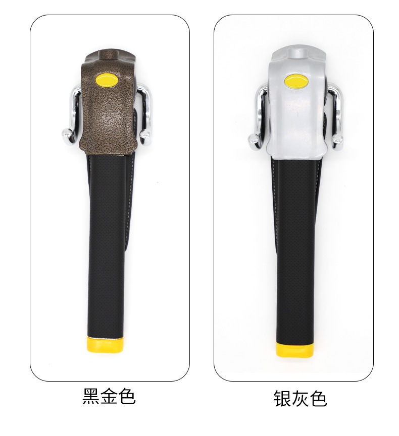 Factory Direct Supply Car Steering Wheel Lock, Car Use Safety Anti-Theft Lock, Sturdy and Durable Car-Mounted Double Hook Faucet Lock