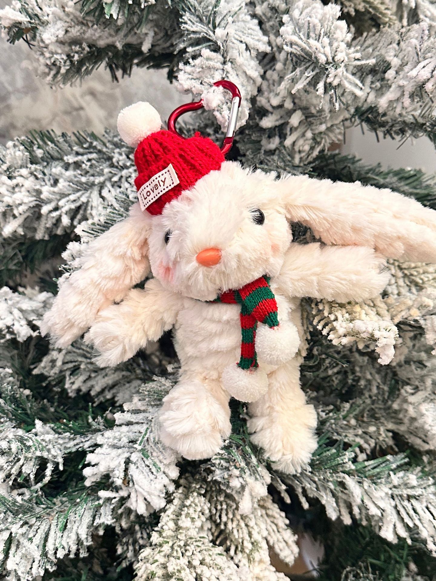 Rabbit car seat belt shoulder pad anti-collar protective cover car ornaments cute plush girl car interior
