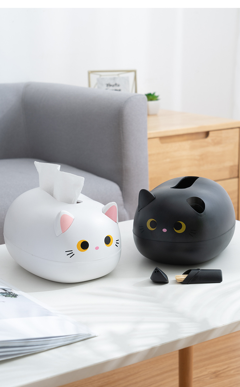 Cute Cat Tissue Box