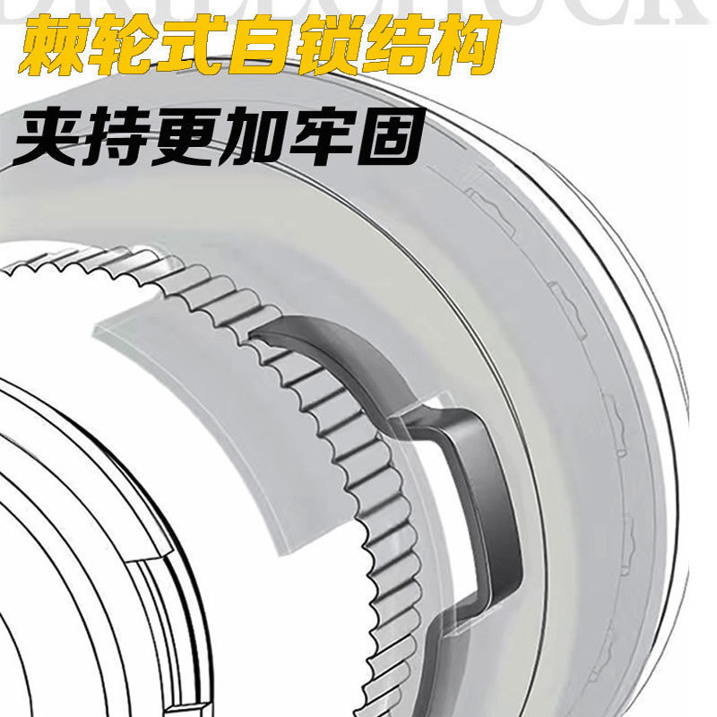 ラチェットチャック電動ドリルセルフロックリチウム電動ドリル変換ヘッドジョイント風ドリルヘッド自己締め付け高強度耐久性|undefined