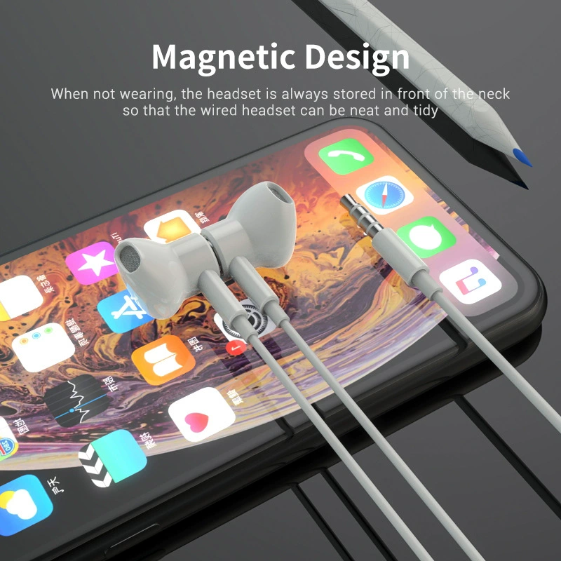 Huawei, xiaomi, совместимые наушники, мобильный телефон, оптовая продажа, проводное управление, 3,5 мм