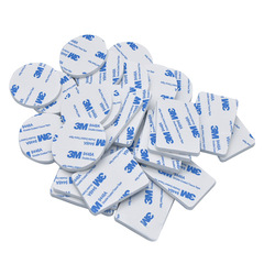 Eva Circular Foam Adhesive, Invisible Foam Acrylic Double-Sided Tape, Die Cut Transparent Strong Adhesive Label, Substrate Double-Sided