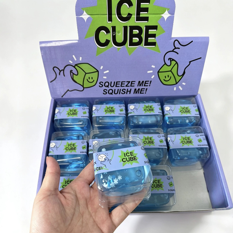 Cross-border bestseller Water Cube Squishy Toy TPR Slow Rebound Stress Relief Toy Creative Venting Cube Stress Reliever Cross-border bestseller Water Cube Squishy Toy TPR Slow Rebound Stress Relief Toy Creative Venting Cube Stress Reliever