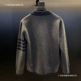 气质时尚男士简约新款百搭新品欧洲潮流秋冬毛衣舒适针织开衫