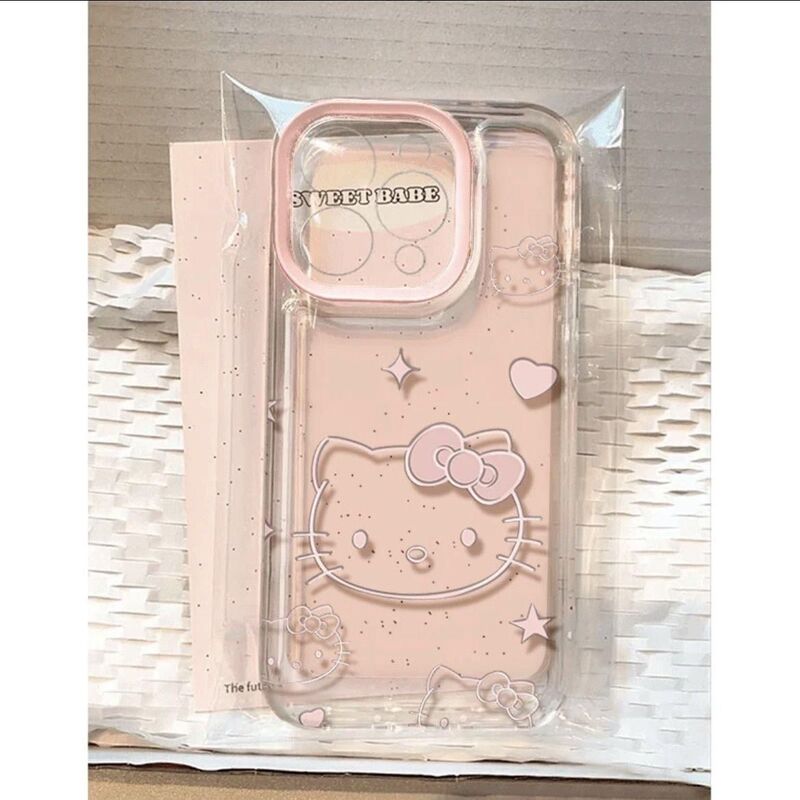 Line Hello Kitty iPhone16pro/14/13/12 Phone Case se Apple xr/xsmax78plus Soft 15 Line Hello Kitty iPhone16pro/14/13/12 Phone Case se Apple xr/xsmax78plus Soft 15