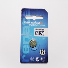 瑞士RENATA單粒裝CR1220 1220紐扣電池 氧化銀3V 原裝正品