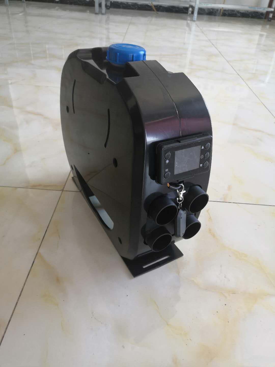 苹果式一体机驻车加热器英文版出口跨境塑料壳一孔外贸专批发暖器