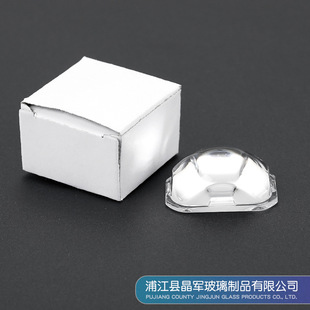 44mm Long * 32mm Wide * 19mm High Led Electric Vehicle Headlight Lens Light Accessory with High Transmittance