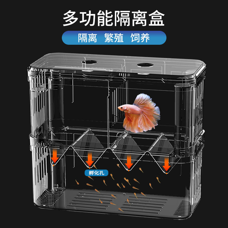 稚魚孵化箱、二層隔離箱、ベタ箱隔離ネット、吊り下げ式孵化器、雌魚の産卵と繁殖|undefined