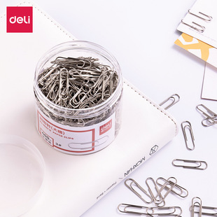 Deli paper clip office supplies paper clip creative color clip U pin I-pin pushpin pin financial