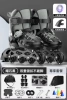 Yaoshi Heizun Enjoyment Fund [Double Lock No Blinds/Anti -Bang Hard Shell] Hip pads+helmet protective gear+backpack+lock wheels+gift package