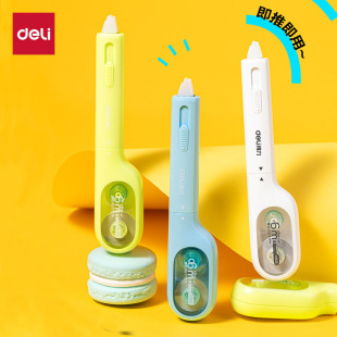 Deli X01Tx Small Toothbrush Correction Tape Creative Stationery 5Mm*6M Correction Tape Wholesale