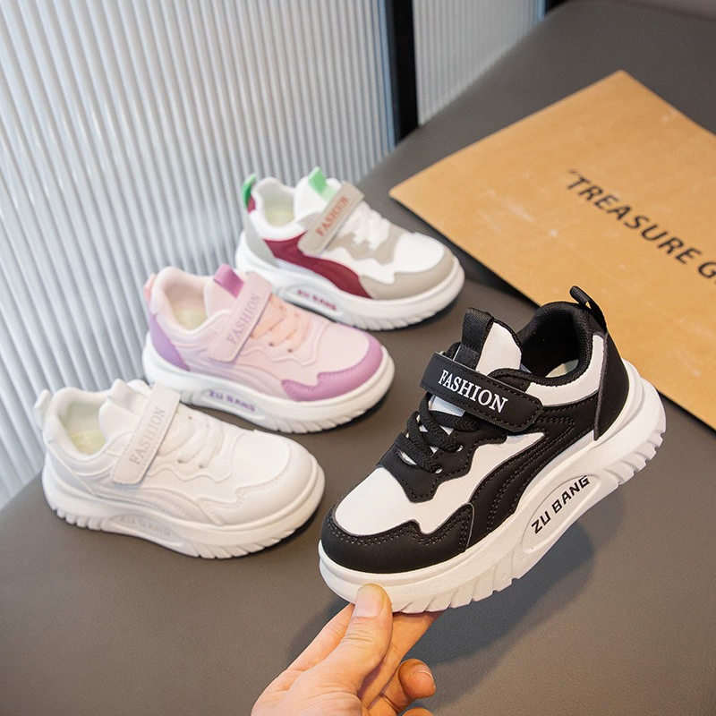 Обувь для девочек весна 2025 новые детские кроссовки на мягкой подошве