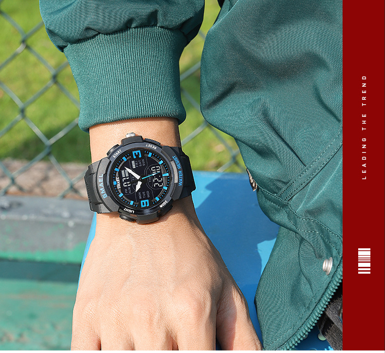 New Hot Selling Watch SMAEL Casual Fashion Watch Alloy Multifunctional Waterproof Outdoor Men's Detachable Electronic Watch_voghion.com