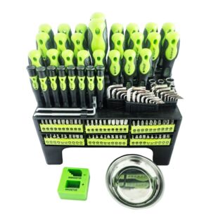 100Pcs Screwdriver Set, 100Pcs Massage Handle Set