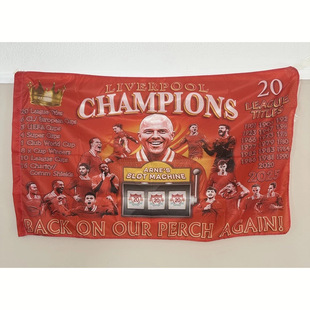 Cross-border source Liverpool Champions Flag Liverpool Championship Flag 90x150cm