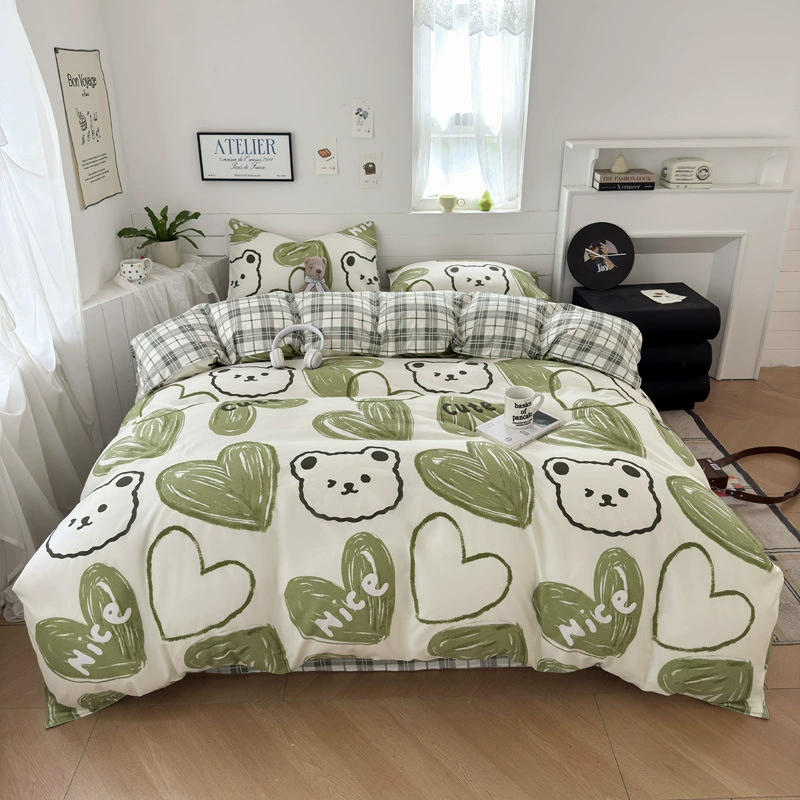Duvet cover, cartoon pattern, winter home bedding — multiple cute patterns, sizes 150–220×240 cm