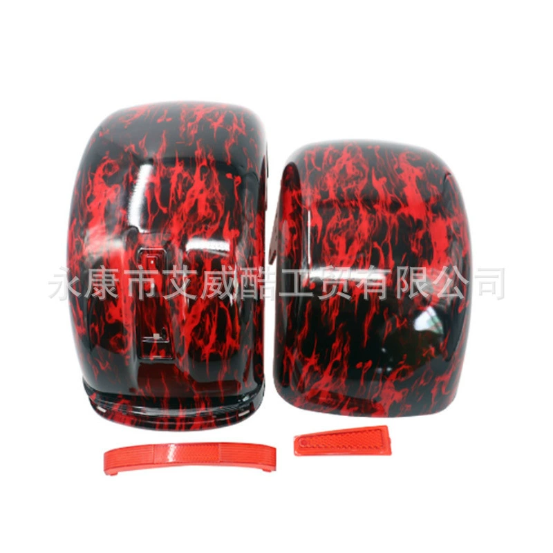 Citycoco Электрический гарем переднее и заднее крыло с задним фонарем пластиковый корпус соответствия 225/40-10 шин