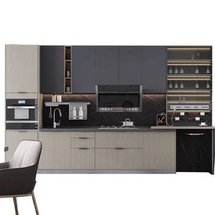 Modern Simple Home Cabinets Integrated Kitchen Cabinets