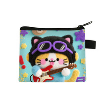 热款可爱羊毛毡小学生零钱包时尚女童包包儿童卡通钱包跨境批发热