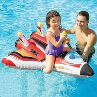Intex 57536 боевой космический корабль монтированный детский взрослый серфинг надувной монтированный водяной пистолет играть водное монтированный