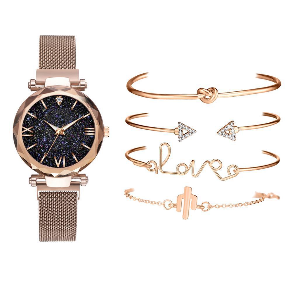 INS nuevo traje pulsera al por mayor simple reloj de moda reloj de cuarzo serie traje de moda reloj de mujer