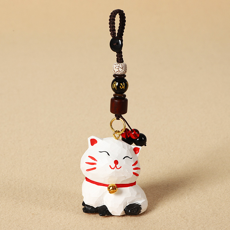 나무 조각 페르시아 고양이 - 여섯 글자 만트라