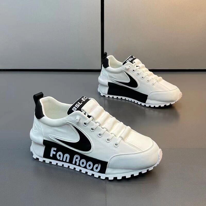 Ανδρικό νέο καλοκαιρινό ύφασμα 2024 ευέλικτο, αυξανόμενο ύψος, ανθεκτικό στη φθορά, αντιολισθητικό, μοντέρνο ανδρικό μπλοκ χρώματος_voghion.com